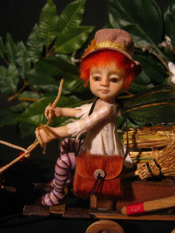 Ooak Fairy Tale Andrè and the Hedgehog